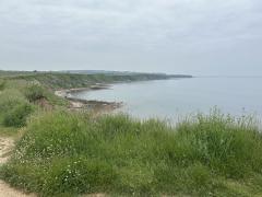 View from Scalby towards Cromer Point and Long Nab